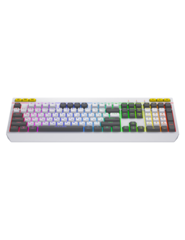 Tastatura membrana Hator Icefall alb