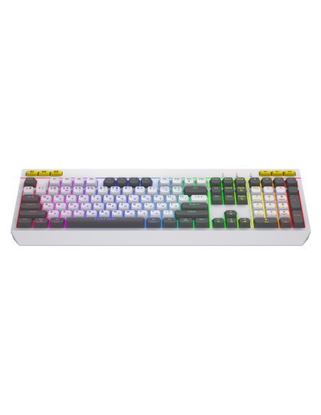 Tastatura membrana Hator Icefall alb
