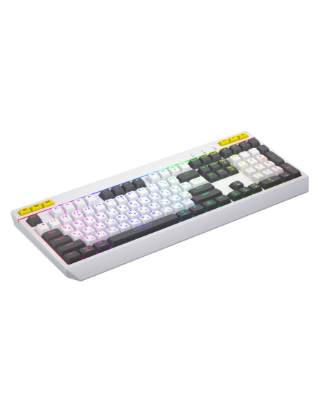 Tastatura membrana Hator Icefall alb