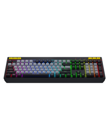 Tastatura membrana Hator Icefall alb-ng