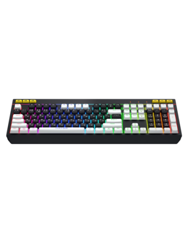 Tastatura membrana Hator Icefall ng-alb