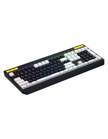 Tastatura membrana Hator Icefall ng-alb