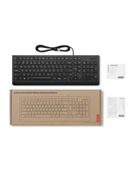LN Essential Wired Keyboard Black