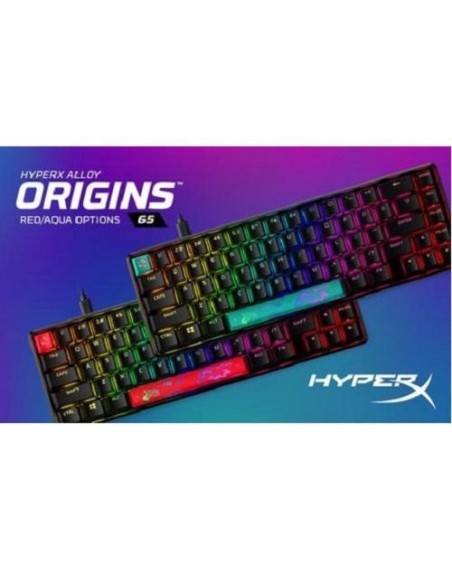 HP HYPERX ALLOY 65 AQUA KEYBOARD RGB