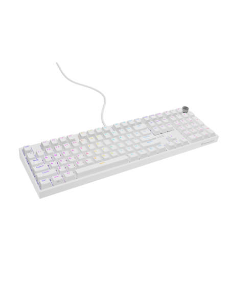 Tastatura Genesis Thor 404 GYP alb