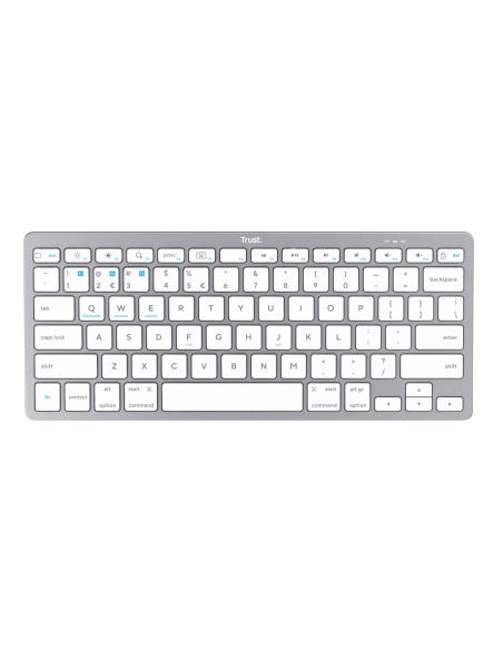 Tastatura Trust Wireless, alb