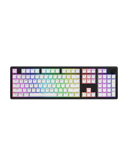 Tastatura WS Hator Skyfall 100 alb-negru