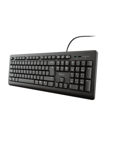 Tastatura Trust Primo cu fir, negru