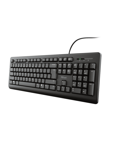 Tastatura Trust Primo cu fir, negru
