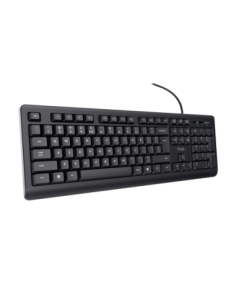 Tastatura cu fir Trust, negru