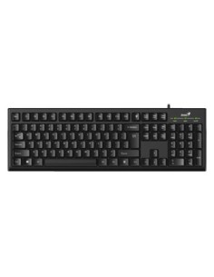 Tastatura Genius  KB-100 cu fir, negru