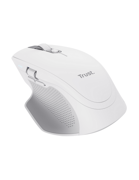 Mouse Trust Ozaa+ 3200 DPI, alb