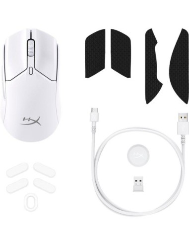 HyperX Pulsefire Haste Core 2 WS, alb