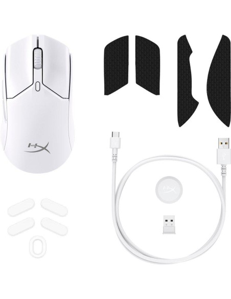 HyperX Pulsefire Haste Core 2 WS, alb