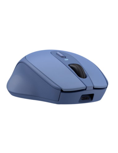 Mouse Trust Zaya reincarcabil, albastru