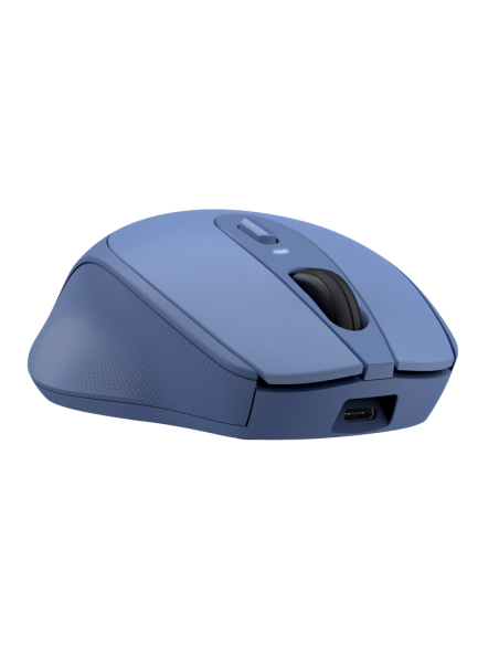 Mouse Trust Zaya reincarcabil, albastru