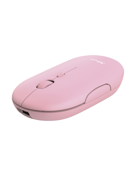 Mouse Trust Puck 1600 DPI, roz