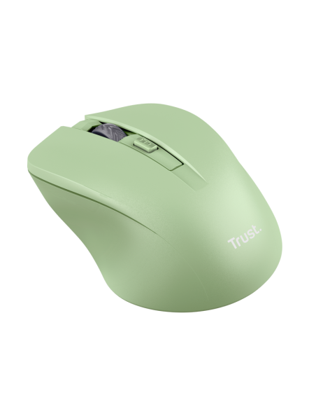 Mouse Trust Mydo Wireless, 1800 DPI verd