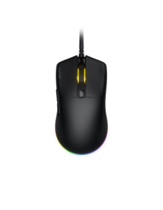 Mouse cu fir Hator Pulsar 3, negru