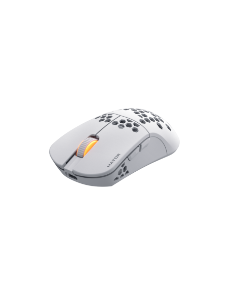 Mouse wireless Hator Stellar Pro, alb