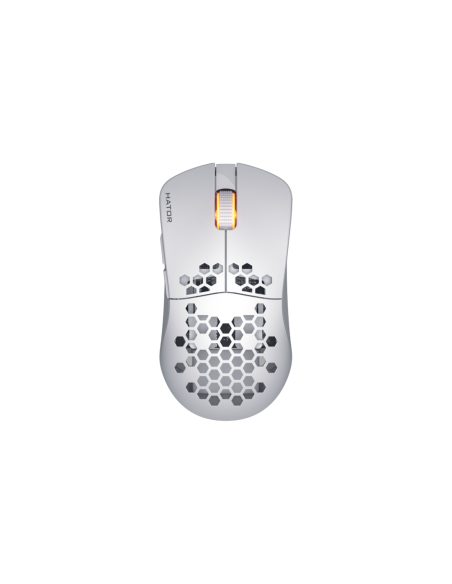 Mouse wireless Hator Stellar Pro, alb