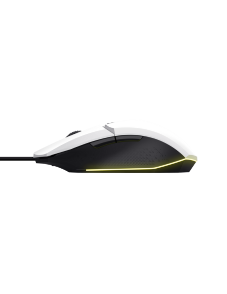 Mouse Trust GXT109W FELOX 6400 DPI, alb