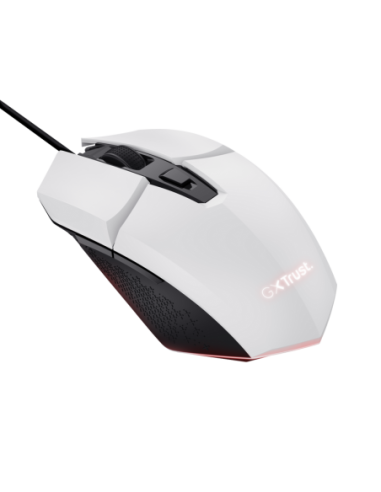 Mouse Trust GXT109W FELOX 6400 DPI, alb