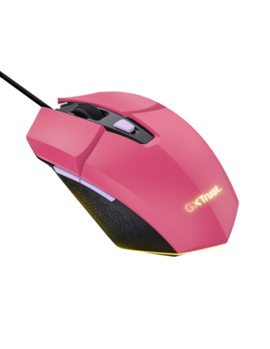 Mouse Trust GXT109P FELOX 6400 DPI, roz