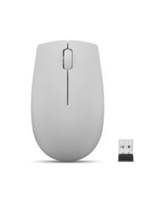 Lenovo 300 Wireless Compact Mouse Grey