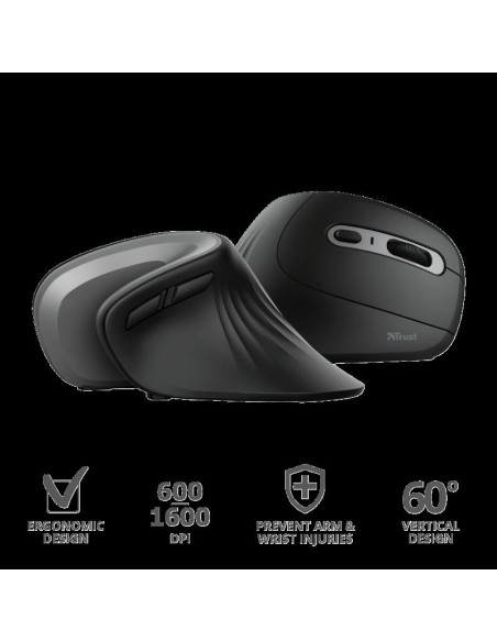Mouse Trust Verro Ergonomic 1600 DPI, ng