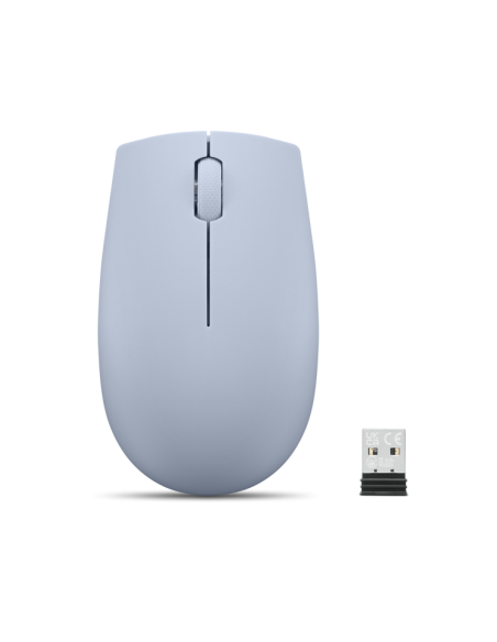 Lenovo 300 Wireless Compact Mouse Blue