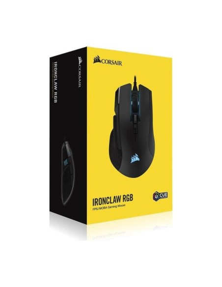 Mouse Gaming Corsair IRONCLAW RGB, Ilumi
