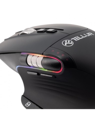 Mouse wireless Tellur Shade, negru