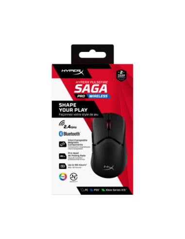 Mouse HP WS Hyperx Pulsefire Saga Pro