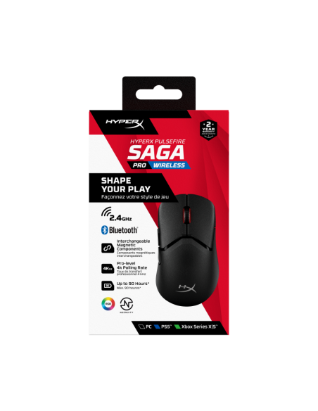 Mouse HP WS Hyperx Pulsefire Saga Pro