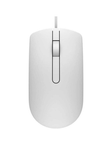 DELL MOUSE  MS116 OPTIC USB CU FIR WHITE