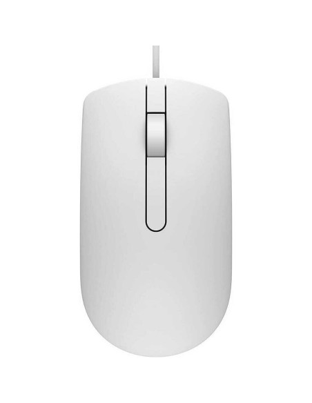 DELL MOUSE  MS116 OPTIC USB CU FIR WHITE
