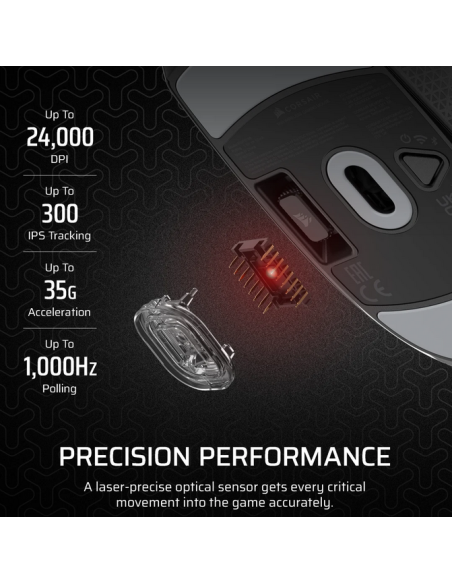 Mouse Gaming Wireless Corsair M55