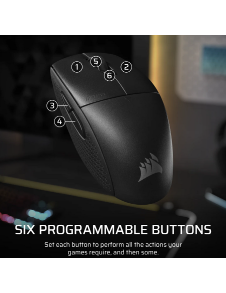 Mouse Gaming Wireless Corsair M55