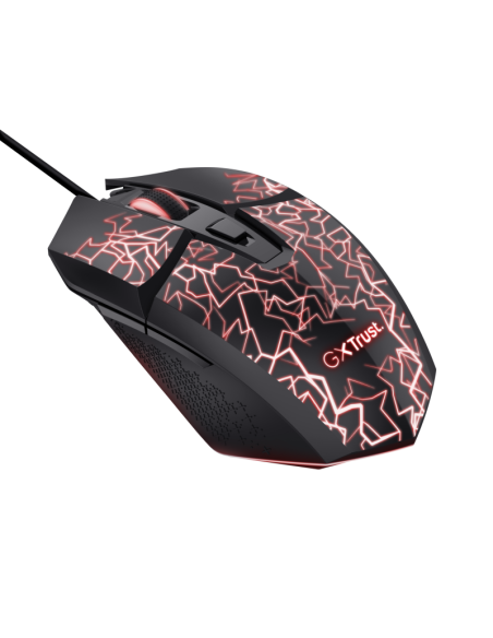Mouse Trust GXT 113 Felox 6400 DPI, negr