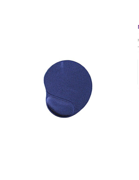 Mousepad Gembird cauciuc si gel albastru