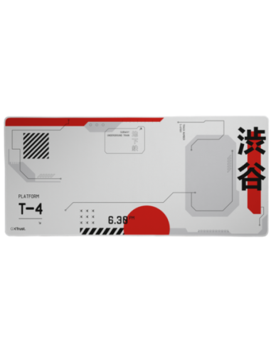 Mousepad Trust GXT 759 XXL, rosu/alb
