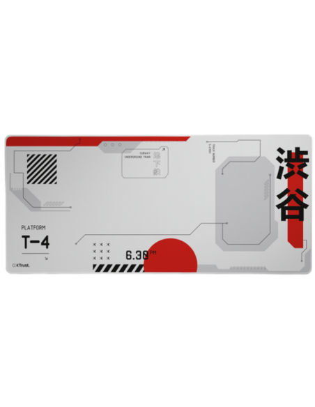 Mousepad Trust GXT 759 XXL, rosu/alb