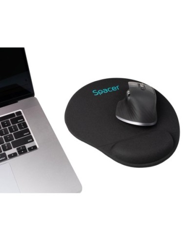 Mousepad Spacer cu gel 240mm negru