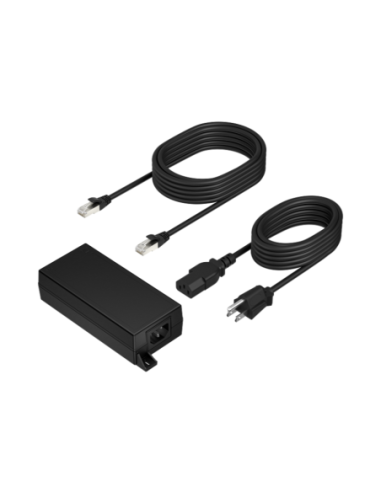 Poly PoE++ 65W2.5G w/CAT6A +PwrCrd