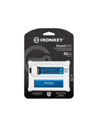 Kingston IronKey Keypad 200 USB 3.2 32GB