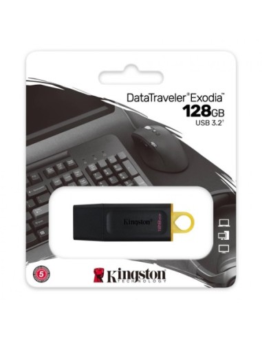 KS USB 128GB DATATRAVELER EXODIA 3.2 B/Y