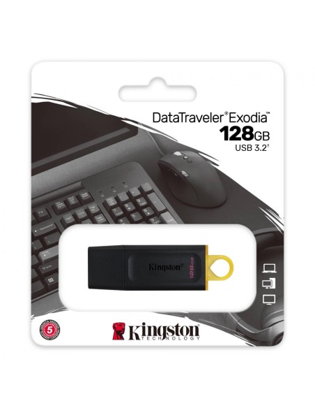 KS USB 128GB DATATRAVELER EXODIA 3.2 B/Y