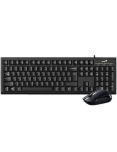 Kit Genius KM-160 cu fir, negru