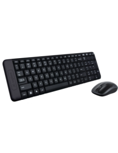 Kit wireless Logitech MK220, negru